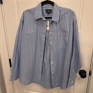 NWT J.Crew Étienne Oversized Shirt in Stripe